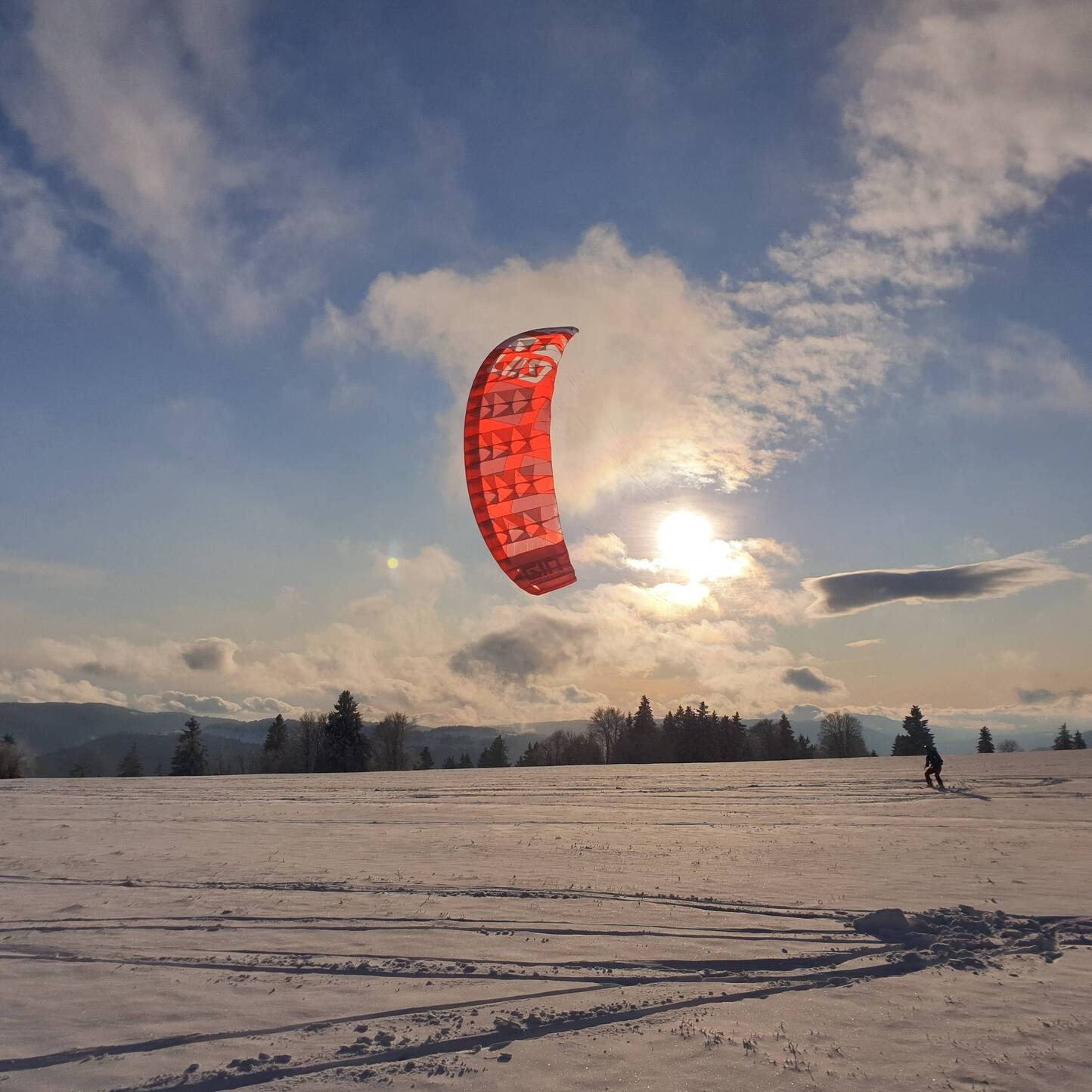 Snowkite