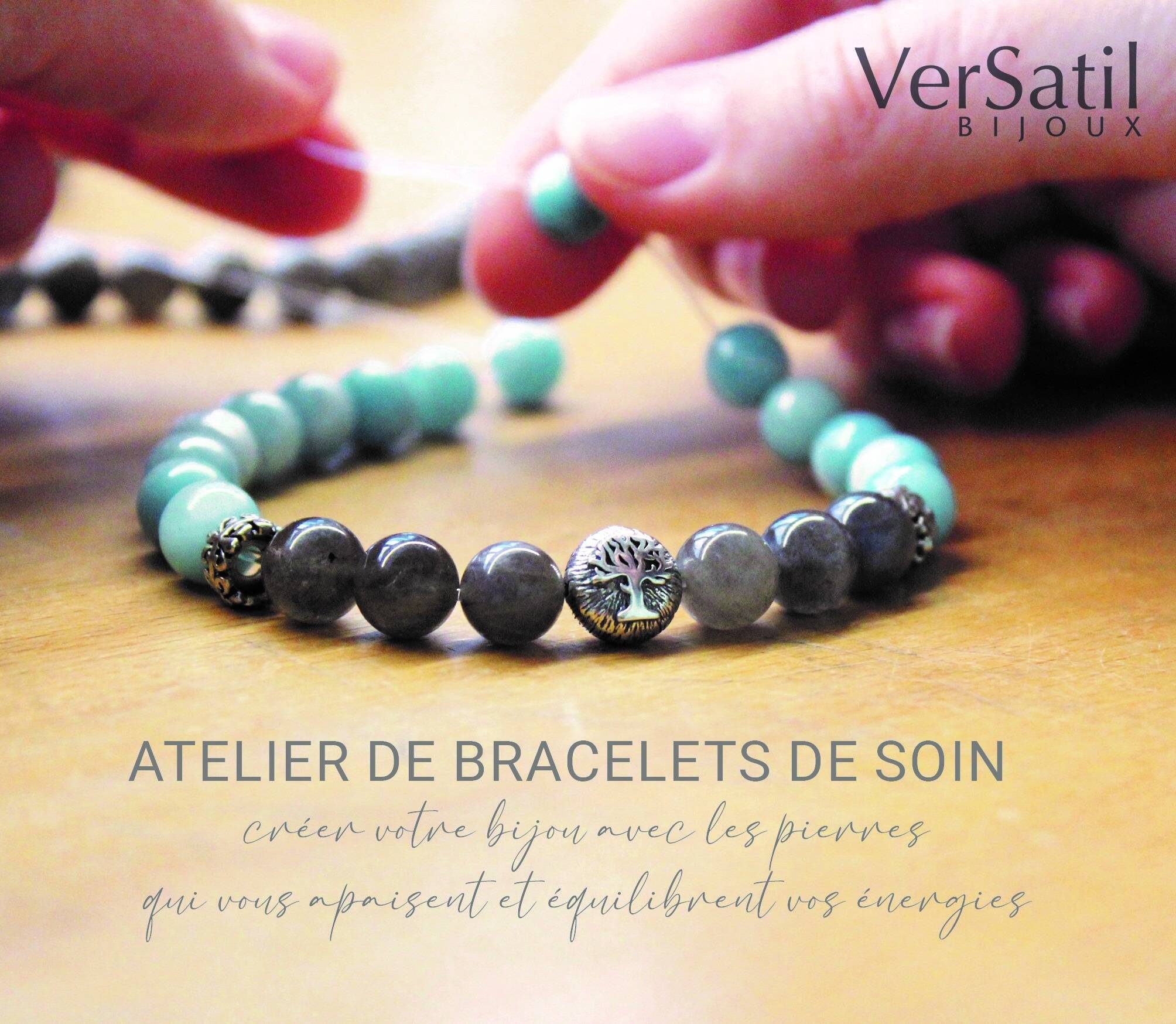 Atelier de bracelets de soin