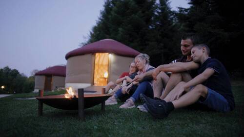 Nuitée en Swissyourte